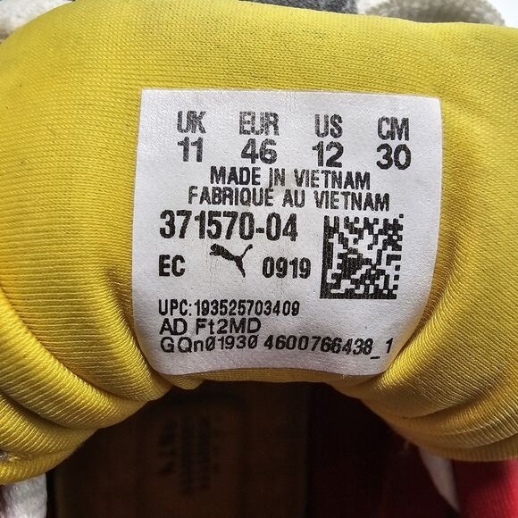 PUMA RS-X Sneakers Men’s US 12 Multicolor Bold Retro Mesh Suede Comfort - Picture 9 of 10